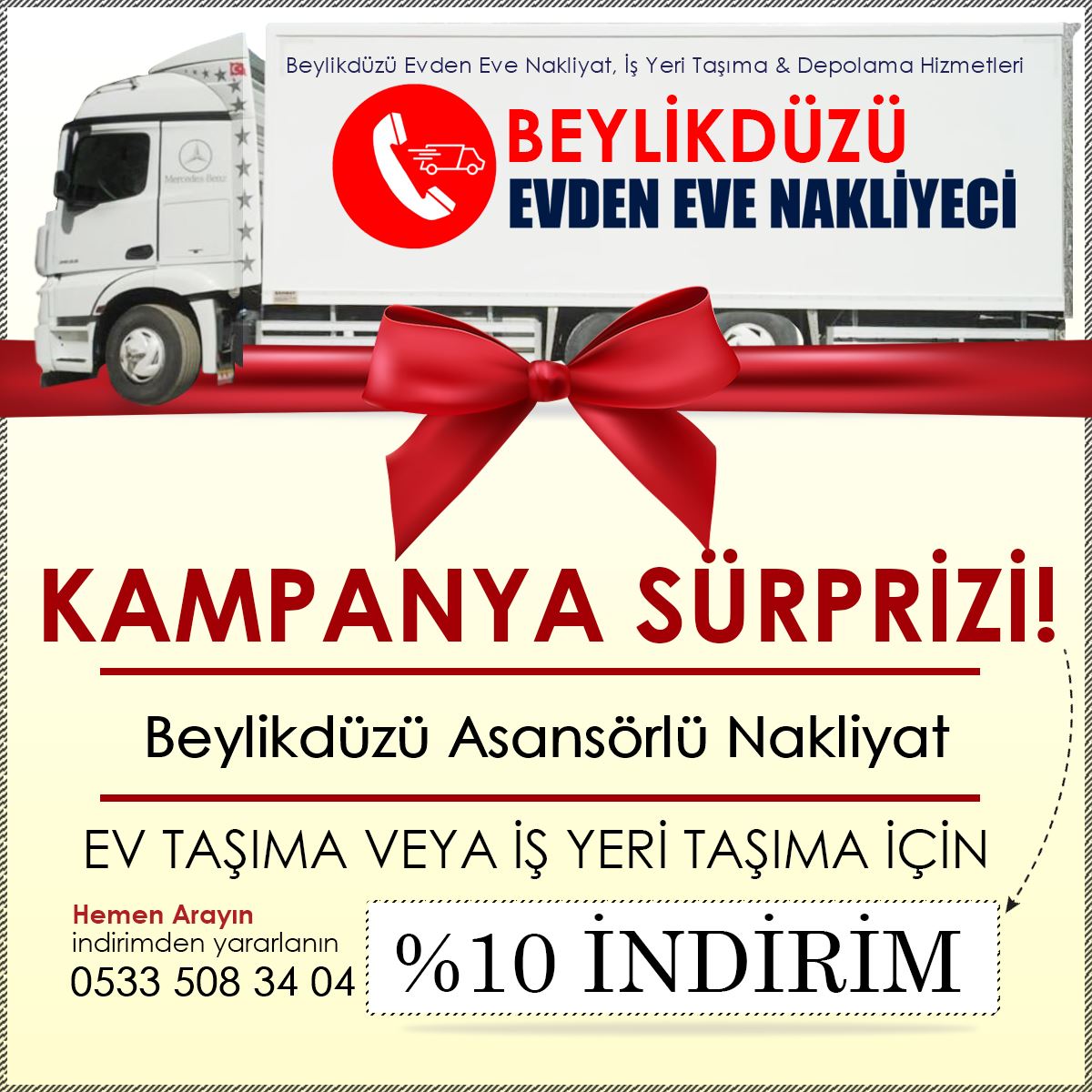 Beylikdüzü Asansörlü Nakliyat