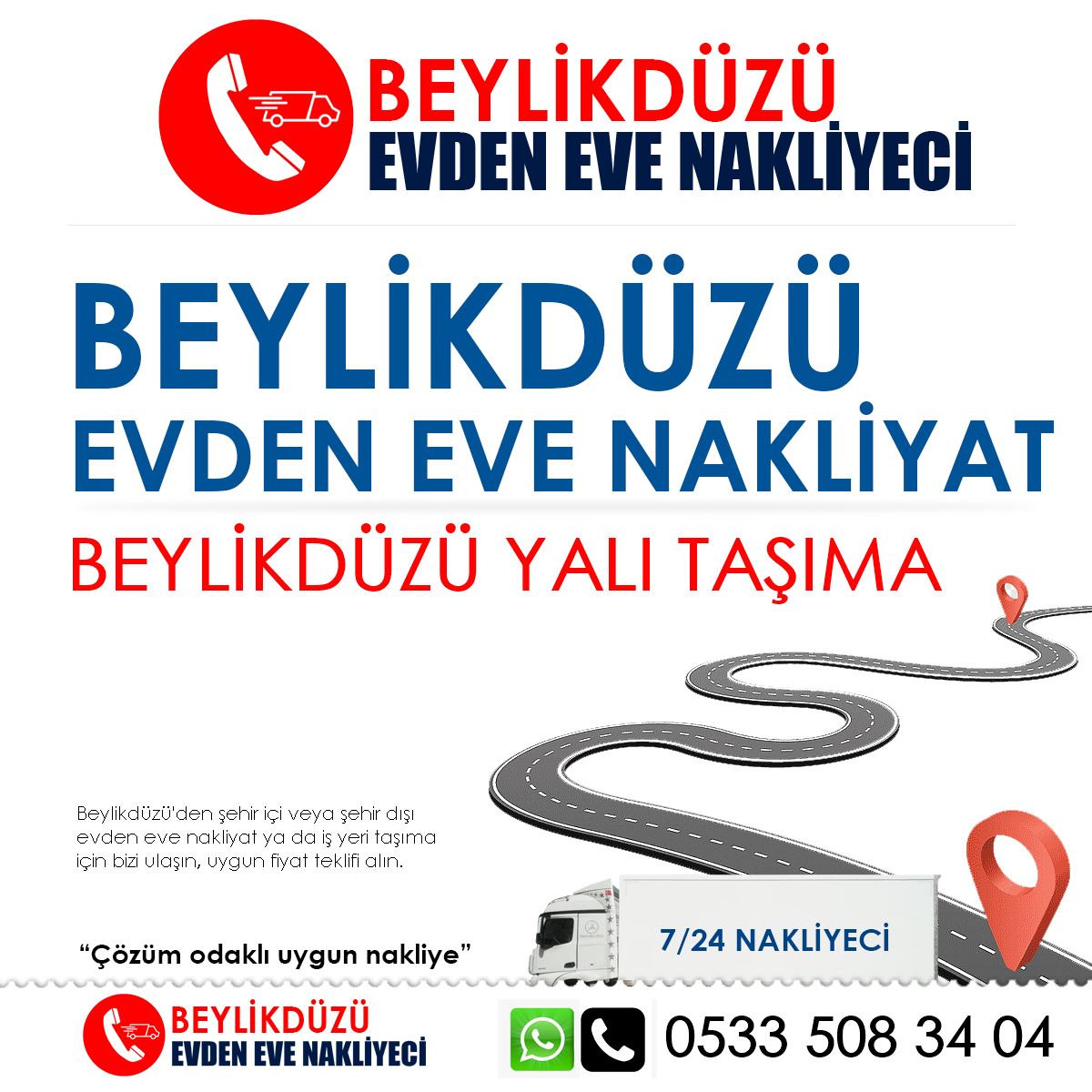 Beylikdüzü Yalı Taşıma : Kapak Görseli